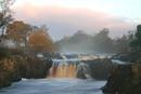 D71.11 Low Force in Morning Mist - River Tees Teesdale, County Durham.